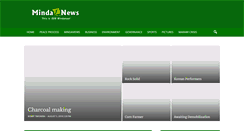 Desktop Screenshot of mindanews.com